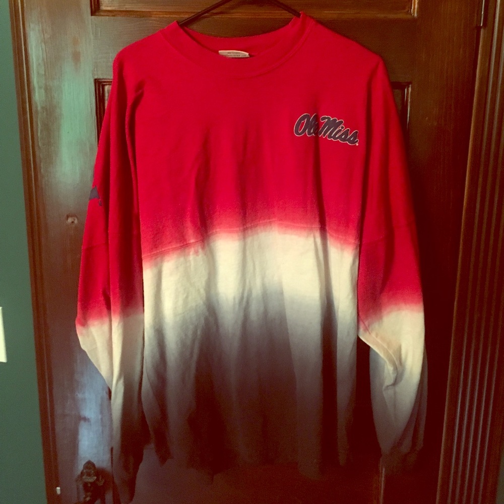 Ole Miss Oversized Long Sleeve Tee